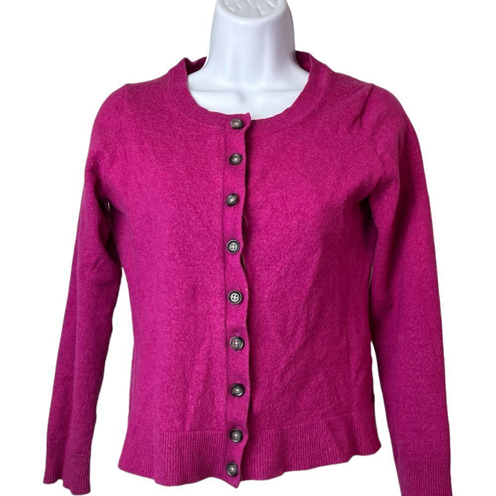 Banana Republic Womens Wool Cardigan Size M Vintage Y2K‎ Preppy Academia Luxury